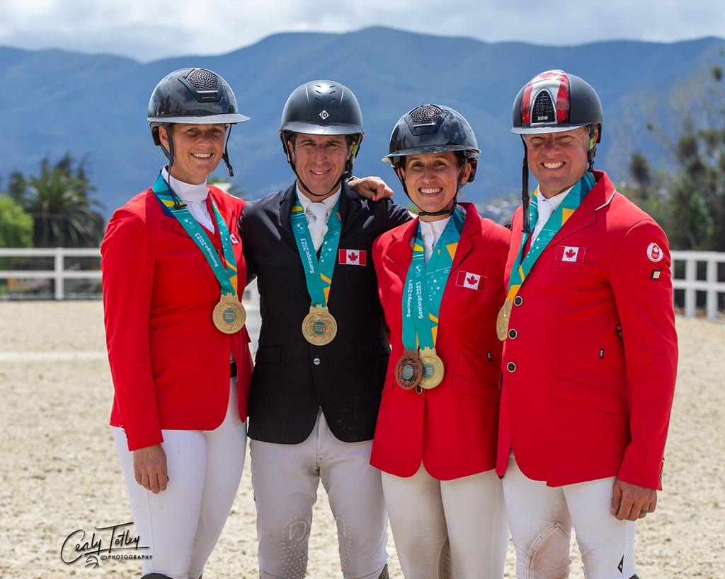 Santiago 2023: Eventing Show Jumping Puts Canada on Top of the Podium